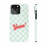 Yaass Retro Slim Case for iPhone 14 Series