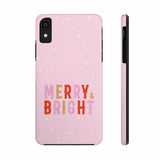 Merry & Bright Tough Case for iPhone with Wireless Charging