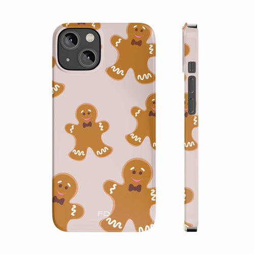 Ginger Bread Cookie Slim Case for iPhone 14 Series