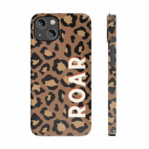 Leopard Print Slim Case for iPhone 14 Series