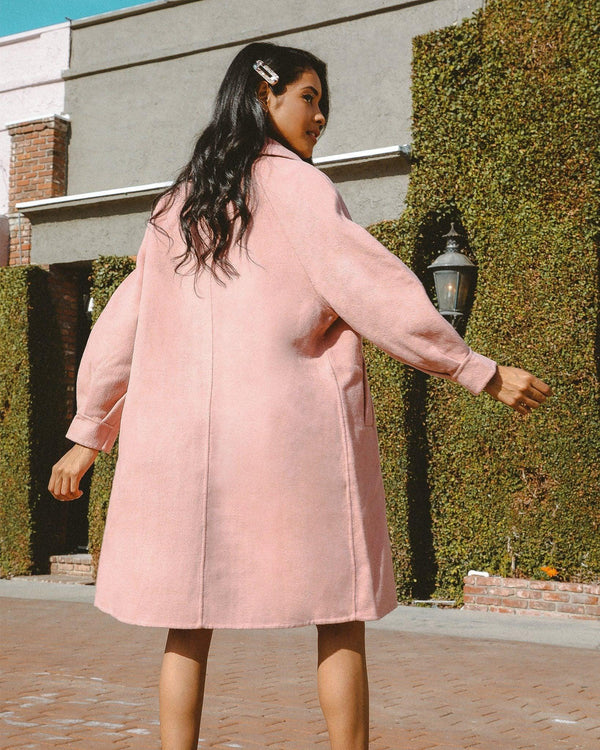 Balloon Sleeve Wool Coat - Clothing Whore