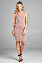 Choker Sweater Dress - Clothing Whore