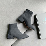 Ankle Suede Boots - Clothing Whore