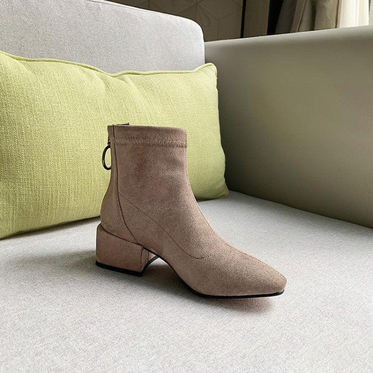 Ankle Suede Boots - Clothing Whore