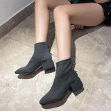 Ankle Suede Boots - Clothing Whore