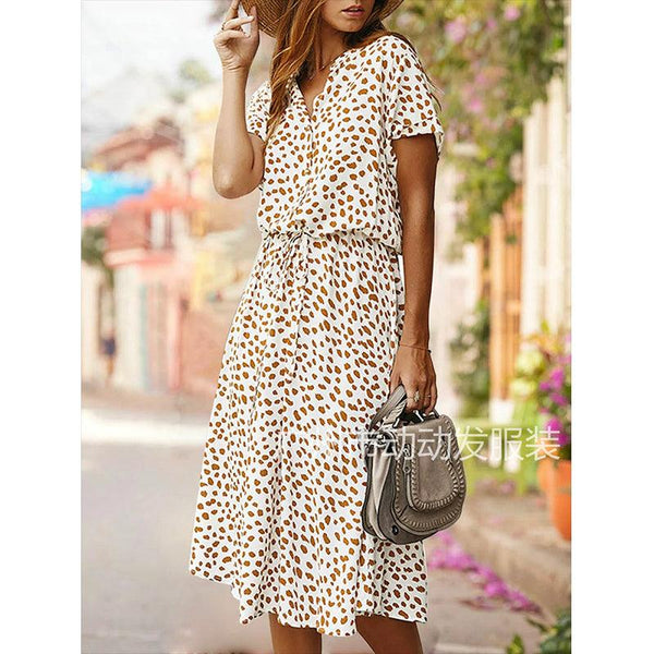 Summer Polka Dot Dress - Clothing Whore