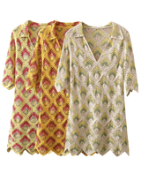 Crochet Half Flare Sleeve Dress - Clothing Whore