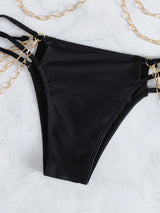 Two Piece Chain Bikini - Clothing Whore