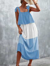 Ruffles Straps Dress - Clothing Whore