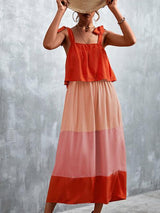 Ruffles Straps Dress - Clothing Whore