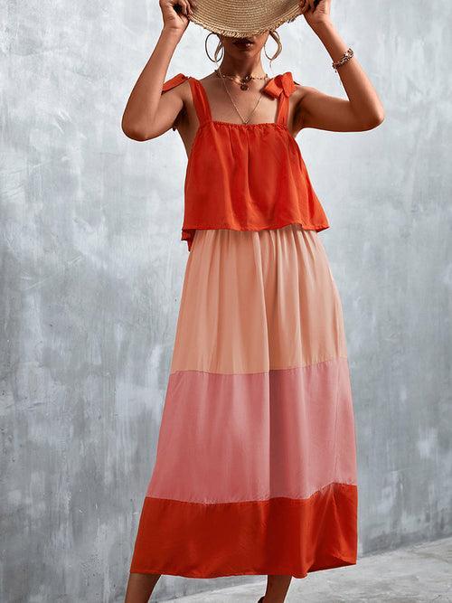 Ruffles Straps Dress - Clothing Whore