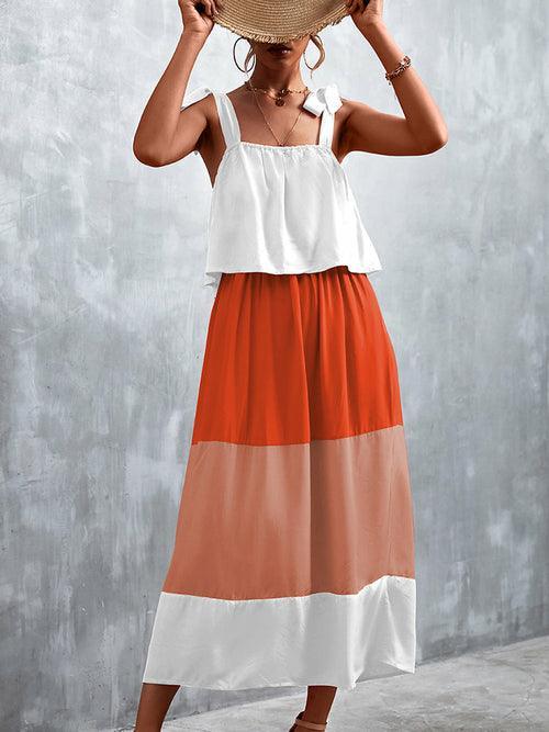 Ruffles Straps Dress - Clothing Whore