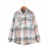 Plaid Jacket in Multiple Color Variations - Clothing Whore