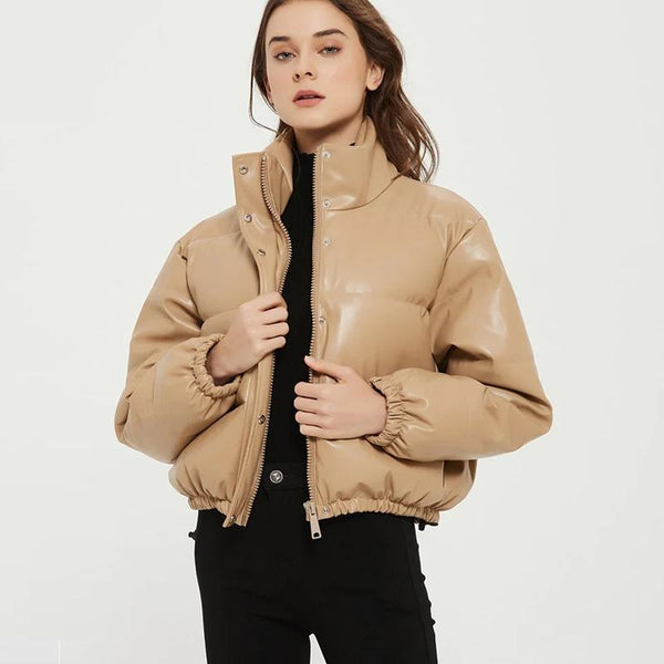 Leather Parka Jacket - Clothing Whore