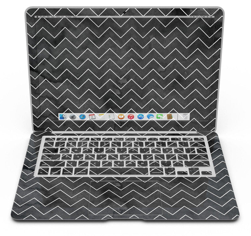 Black Watercolor MacBook Air Skin Kit - Clothing Whore