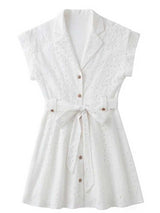 EMBROIDERY White Summer Dress - Clothing Whore