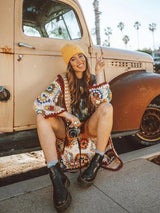 Bohemian Crochet Cardigan - Clothing Whore