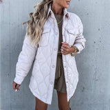 Argyle Padded Jacket - Clothing Whore