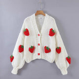 Strawberry Fields Sweater - Clothing Whore