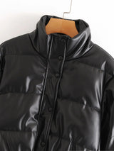 Leather Parka Jacket - Clothing Whore