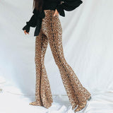 Rawr Leopard Flares - Clothing Whore