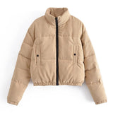 Ribbed Parka Coat - Clothing Whore