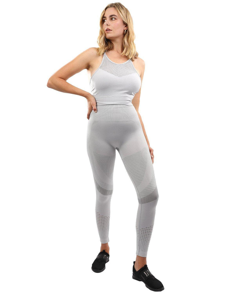 Helia Seamless Leggings & Sports Bra Set - Clothing Whore