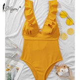 Ruffle Swimsuit Swimwear - Clothing Whore