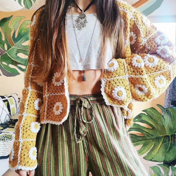 Handmade Hippie Sweater - Clothing Whore