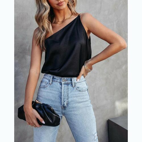 Off-Shoulder Tank Top - Clothing Whore