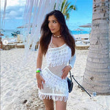 Beach Ruffle Dress - Clothing Whore