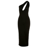 One-shoulder Cutout Dress - Clothing Whore