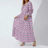 Puff Sleeve Boho Maxi Dress - Clothing Whore