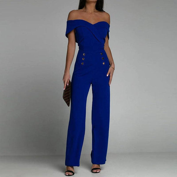 Chic Strapless Jumpsuit - Clothing Whore