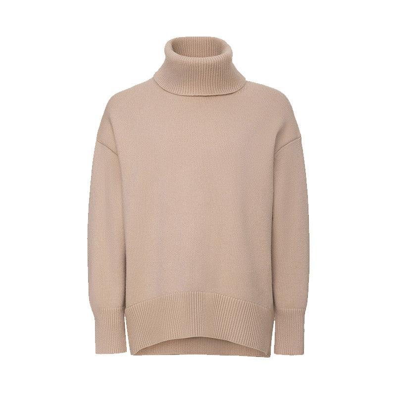 Turtleneck Sweater Loose Fit - Clothing Whore