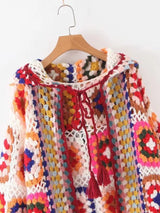 Bohemian Crochet Cardigan - Clothing Whore