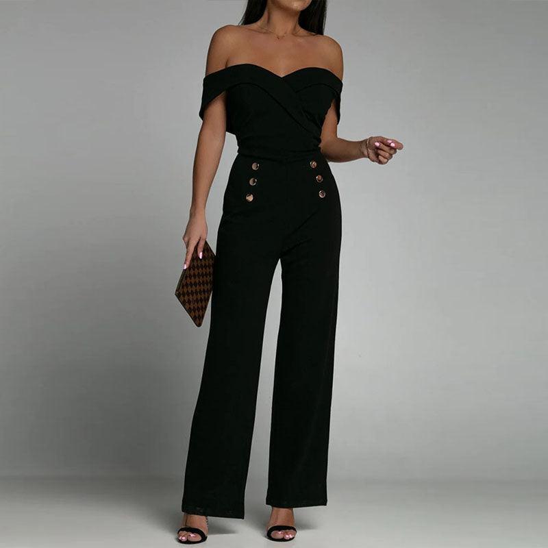 Chic Strapless Jumpsuit - Clothing Whore