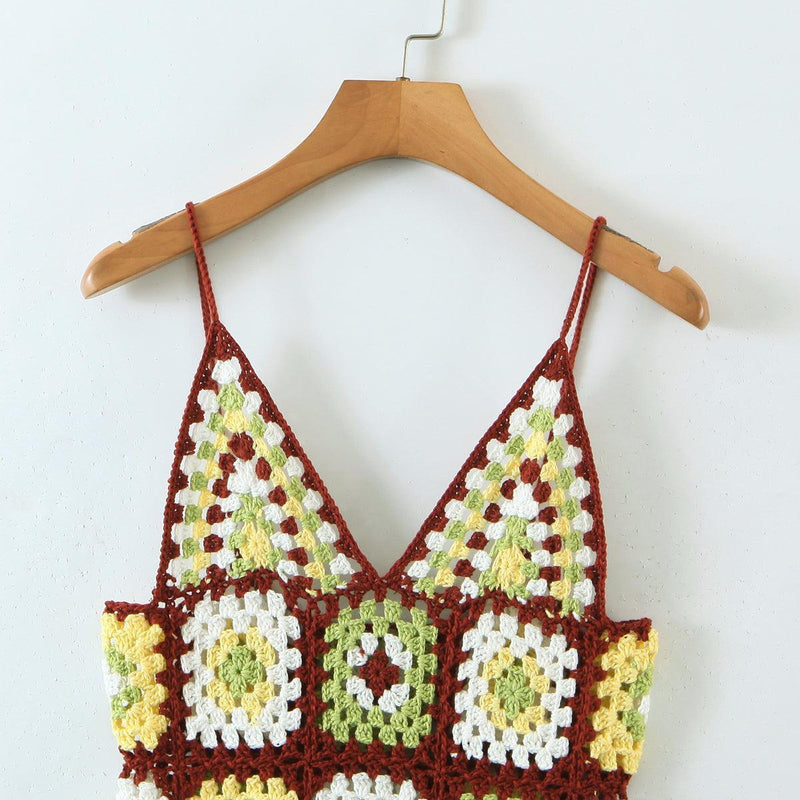 Crochet Sling Dress - Clothing Whore