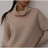 Turtleneck Sweater Loose Fit - Clothing Whore