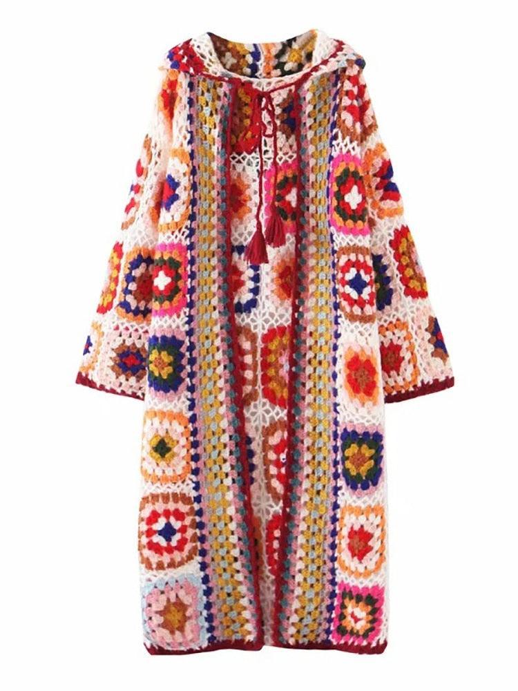 Bohemian Crochet Cardigan - Clothing Whore