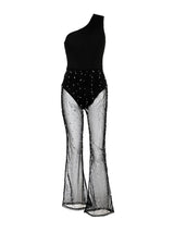 Sheer Mesh Jumpsuit - Clothing Whore