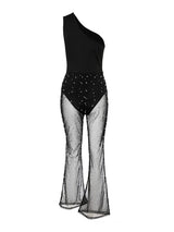 Sheer Mesh Jumpsuit - Clothing Whore