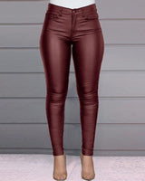 Shine Skinny Leg Pants - Clothing Whore