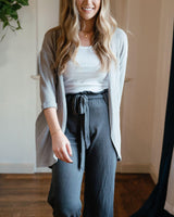 Free Spirit Lounge Pant Gray - Clothing Whore