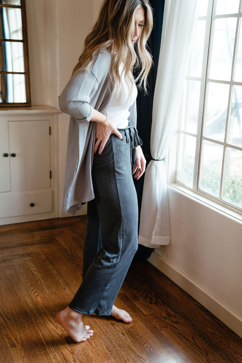 Free Spirit Lounge Pant Gray - Clothing Whore