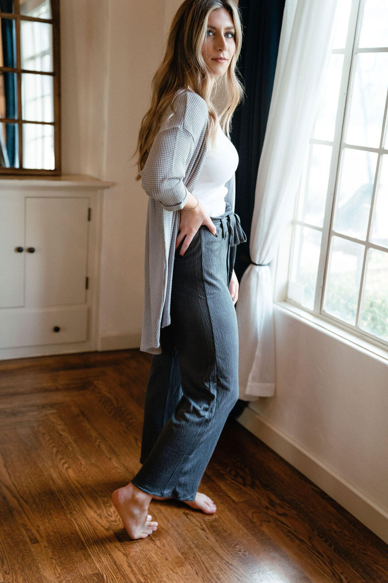 Free Spirit Lounge Pant Gray - Clothing Whore