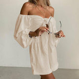 Bowknot Beach Short Suit - Clothing Whore