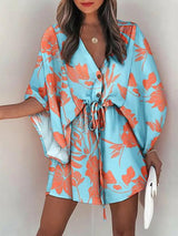 Summer Casual Print Mini Dress - Clothing Whore