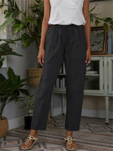High Waist Trousers Long Pants - Clothing Whore