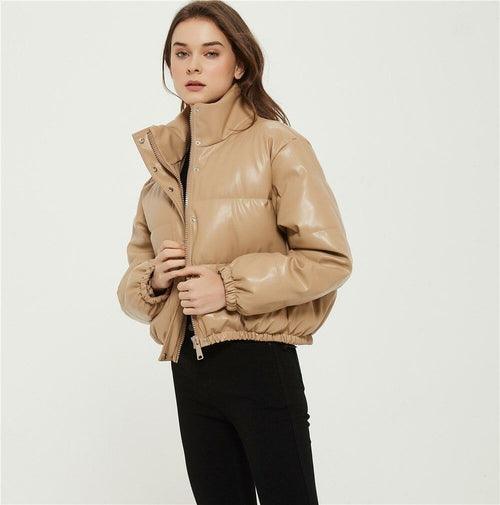 Leather Parka Jacket - Clothing Whore